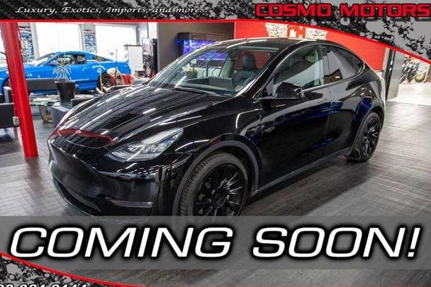 TESLA MODEL Y 2021 5YJYGDEE2MF112204 image